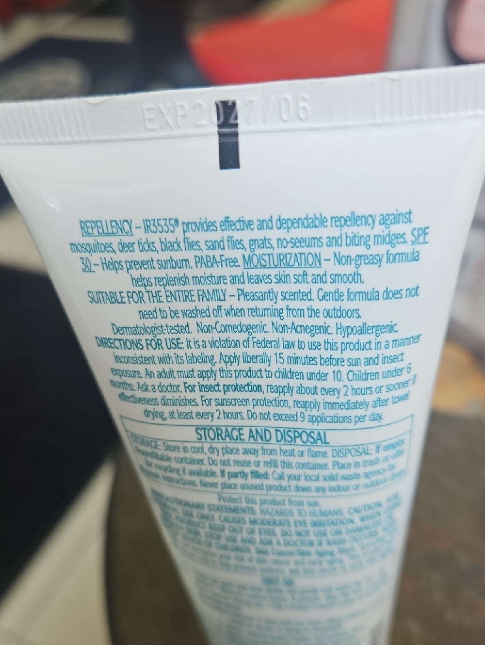 SSS Bug Guard Lotion Spf 30 w/ Aloe & Vitamin E. - Picture 3 of 3